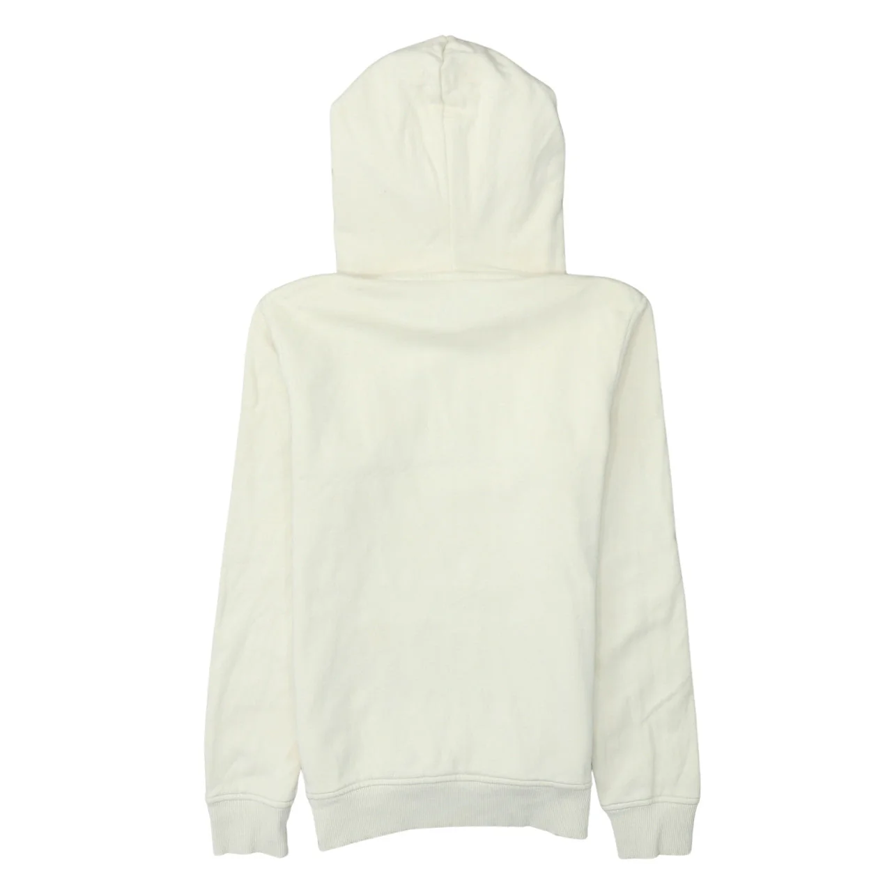 The North Face Girls Ivory Pullover Hoodie L Graphic Logo Cotton - Image 4