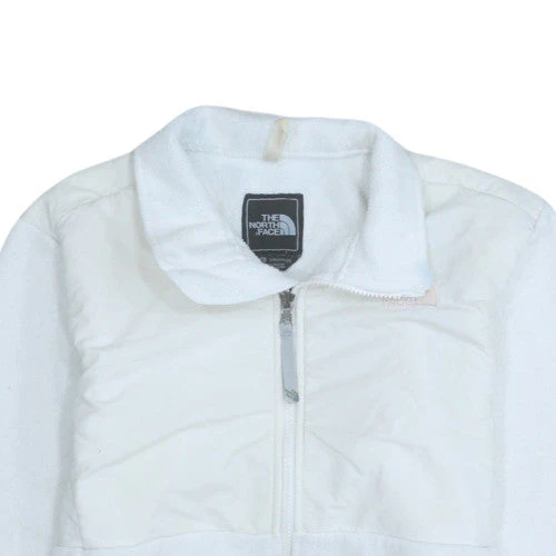 The North Face Girls White Fleece Full Zip Jacket Size L - Image 7