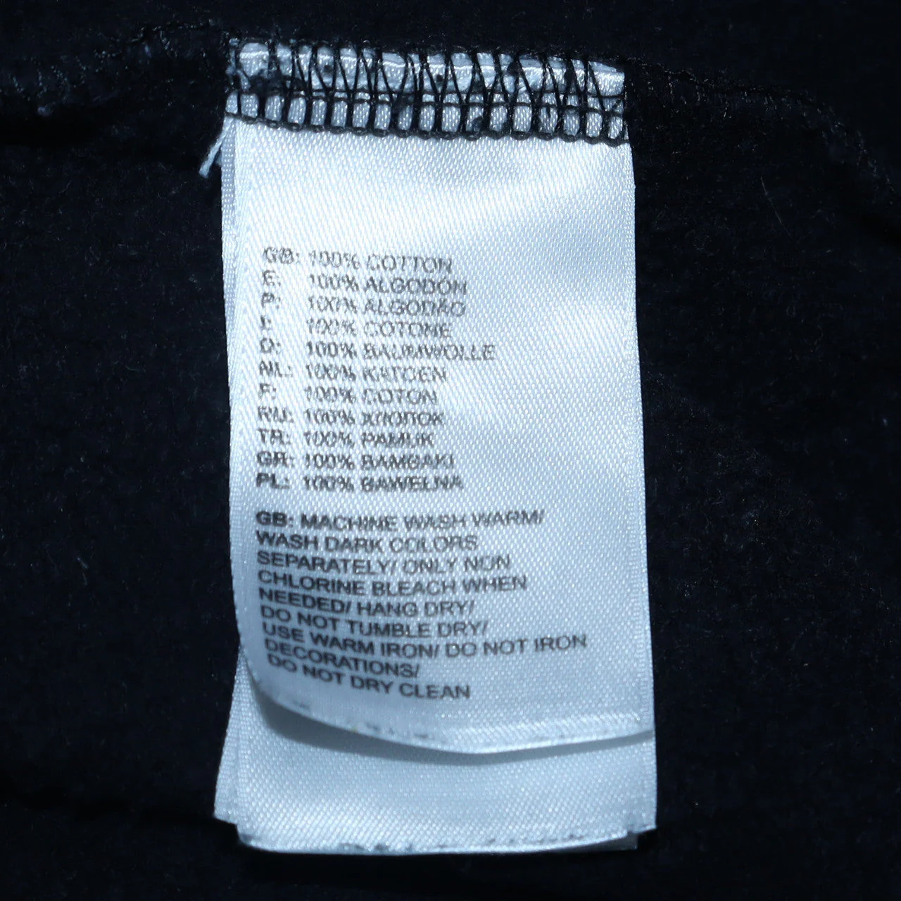 The North Face Men Black Pullover Hoodie S Logo Cotton Fleece - Image 6
