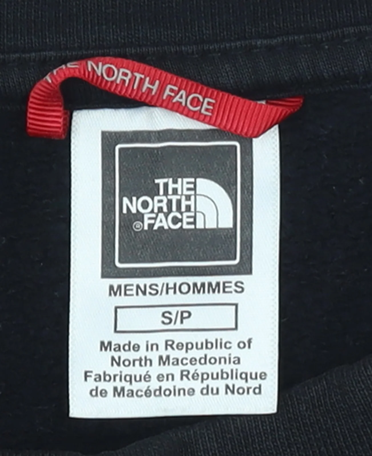 The North Face Men’s Black Cotton Pullover Sweatshirt S - Image 4