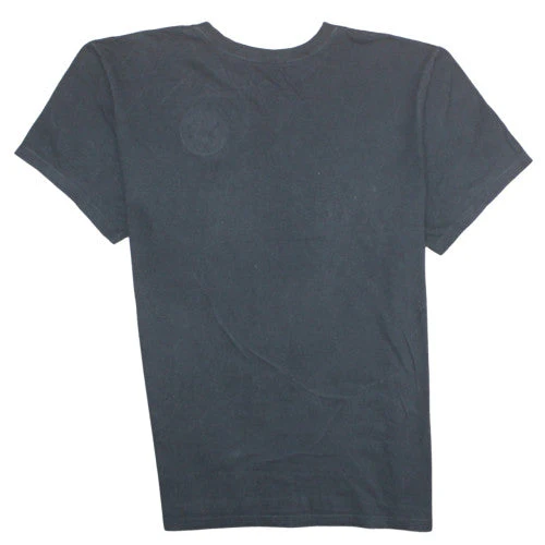 The North Face Men's Black Cotton Graphic T-Shirt Size M - Image 4