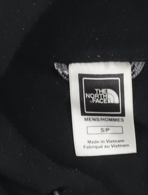 The North Face Men's Black Full Zip Fleece Hoodie Size S - Image 5