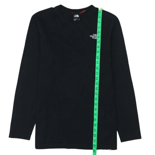 The North Face Men's Black Long Sleeve Cotton Casual Top M - Image 3