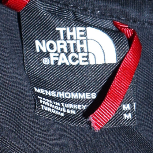 The North Face Men's Black Long Sleeve Cotton Casual Top M - Image 5