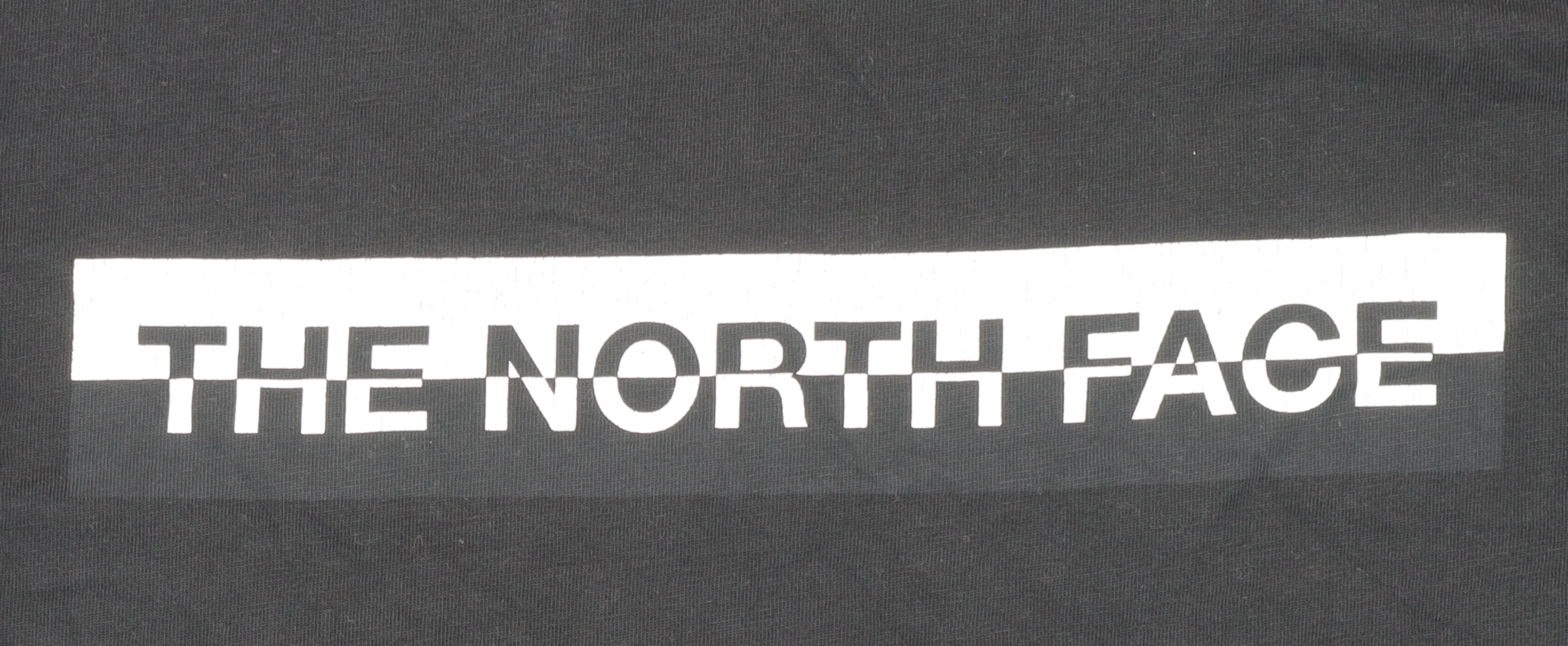 The North Face Men's Black Long Sleeve Cotton Logo T-Shirt Size M - Image 7