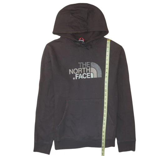 The North Face Men's Black Pullover Hoodie M Regular Fit Graphic Logo - Image 3