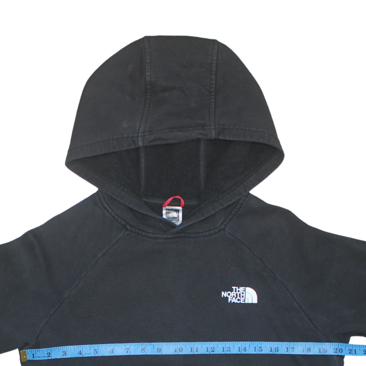 The North Face Men's Black Pullover Hoodie S Outdoor Logo Sweatshirt - Image 3