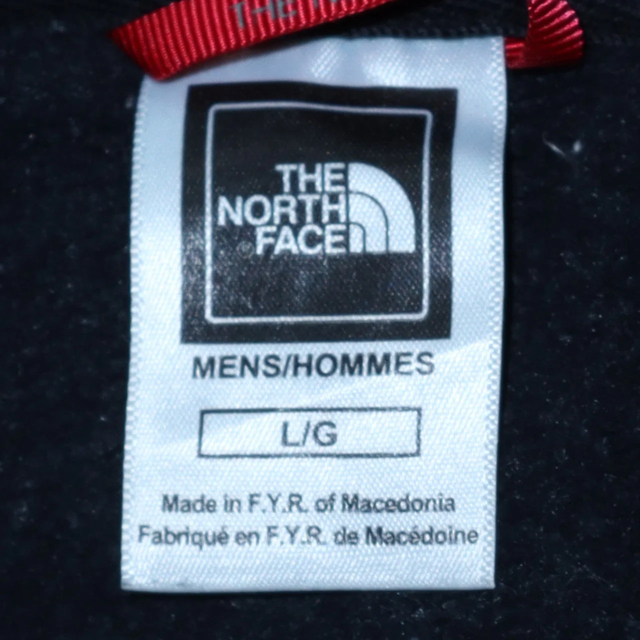 The North Face Men's Black Pullover Hoodie Size L Fleece Outdoor - Image 5