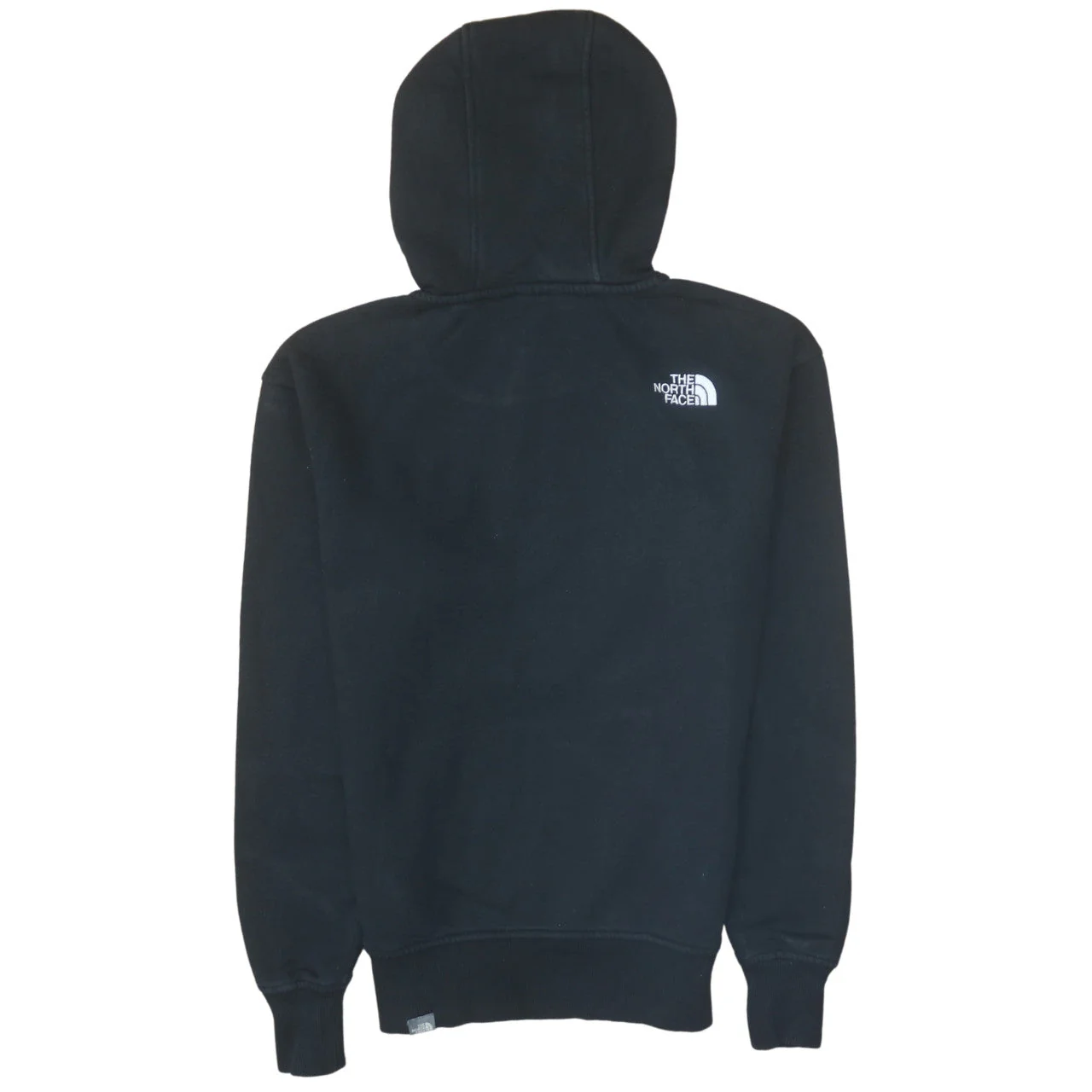 The North Face Men's Black Pullover Hoodie XS Fleece Logo - Image 4