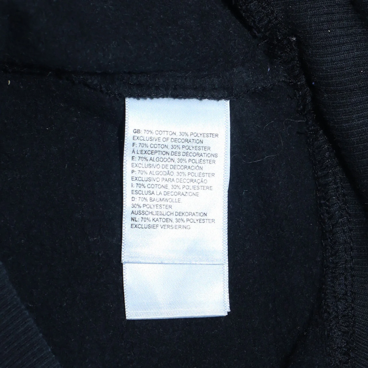 The North Face Men's Black Pullover Hoodie XS Fleece Logo - Image 6