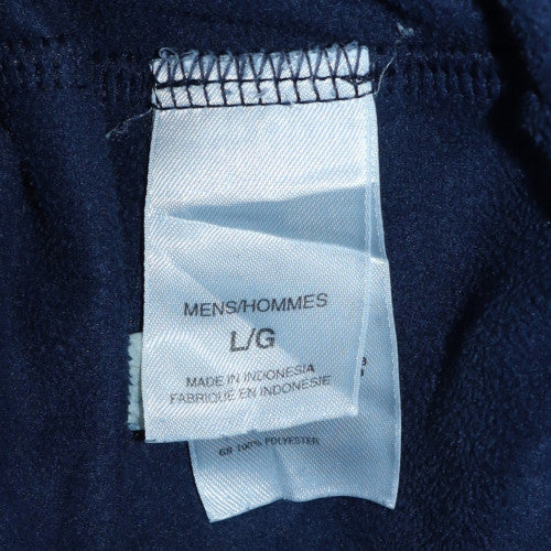 The North Face Mens Blue Fleece Half Zip Pullover Sweatshirt L - Image 6