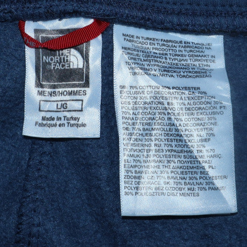 The North Face Men's Blue Fleece Jogger Sweatpants L - Image 6