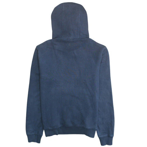 The North Face Men's Blue Pullover Hoodie M Fleece Outdoor Sweatshirt - Image 4