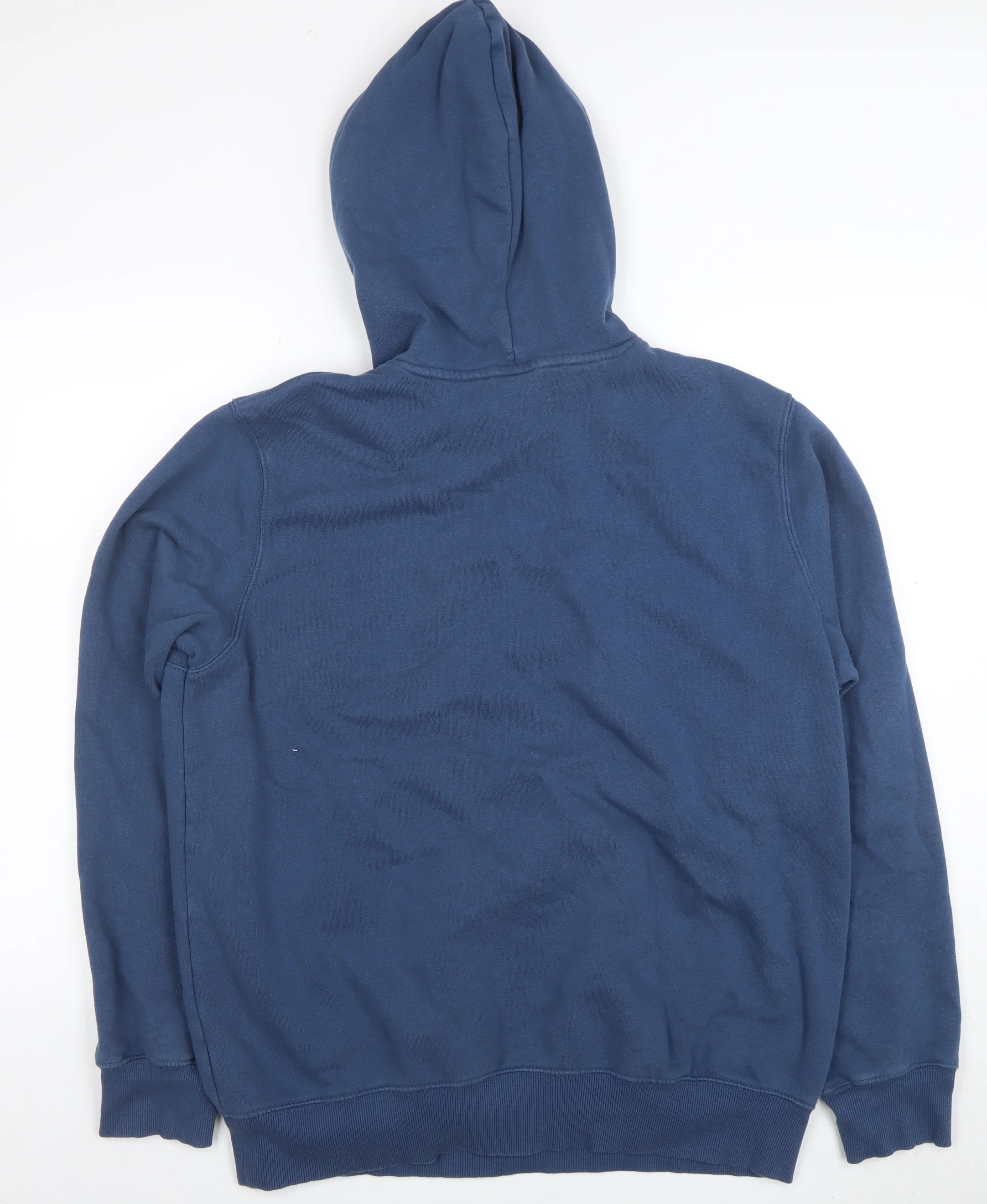 The North Face Men's Blue Pullover Hoodie Size L Outdoor Graphic - Image 3