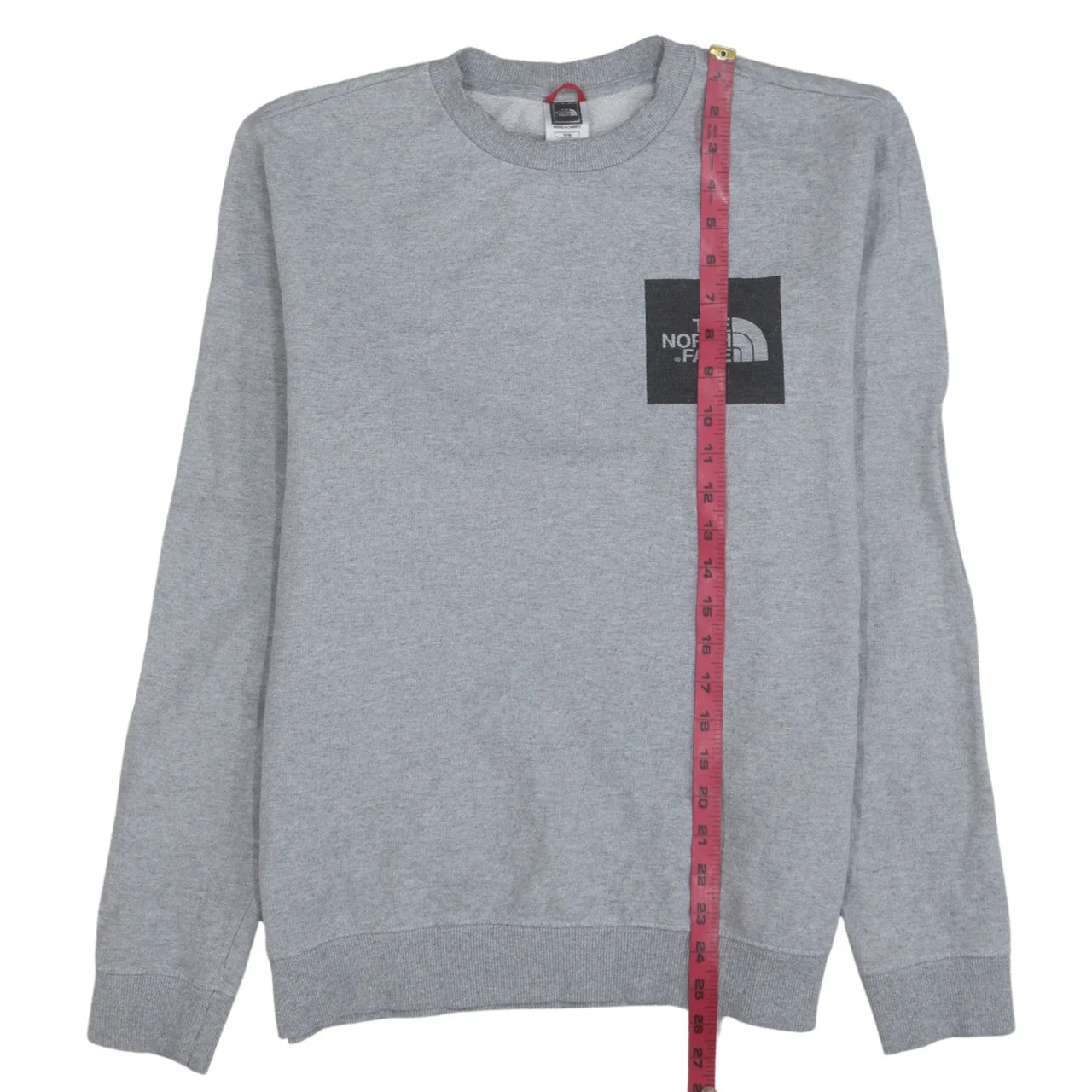 The North Face Men's Grey Crew Neck Pullover Sweatshirt M - Image 3