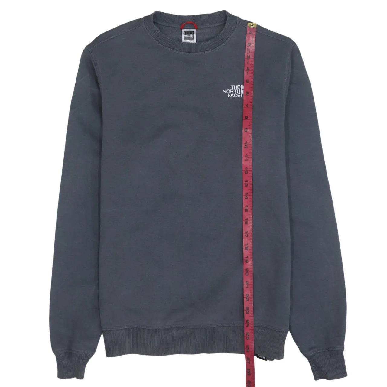 The North Face Men's Grey Crew Neck Pullover Sweatshirt S - Image 3