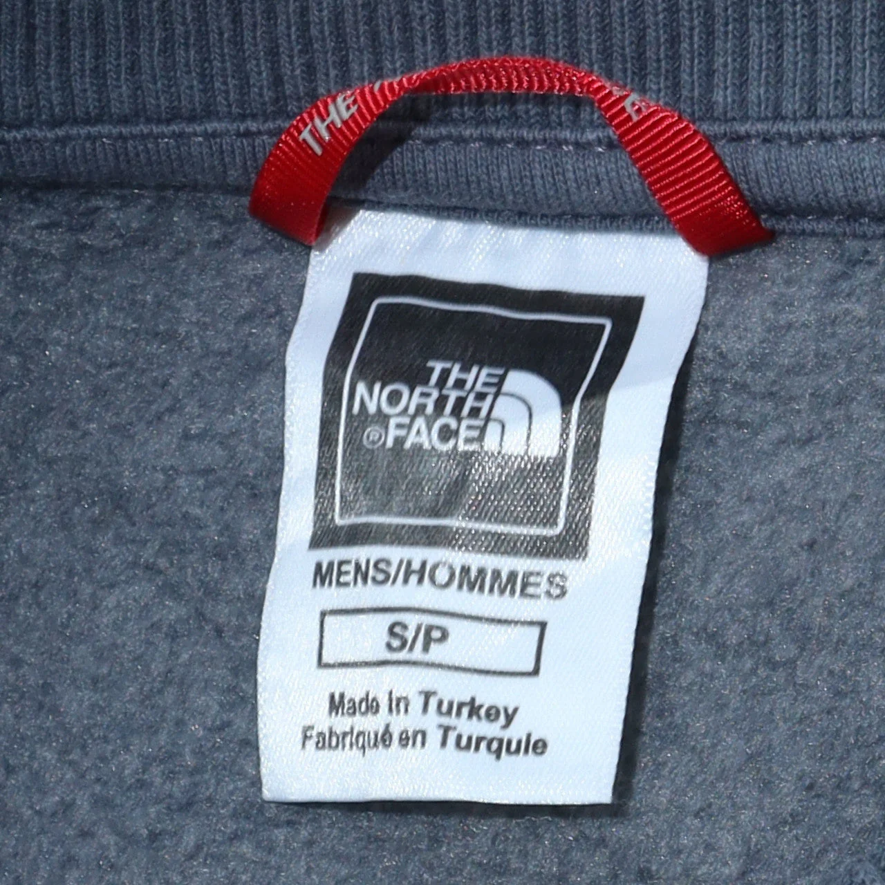 The North Face Men's Grey Crew Neck Pullover Sweatshirt S - Image 5