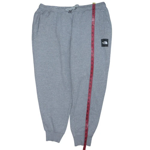 The North Face Men's Grey Fleece Sweatpants XL Regular Fit Casual - Image 2