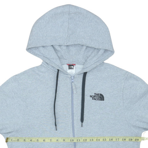 The North Face Men's Grey Full Zip Hoodie S Hooded Sweatshirt - Image 2
