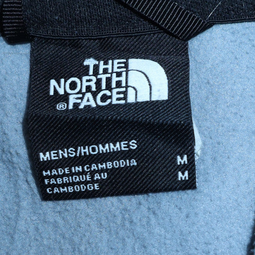 The North Face Men's Grey Half Zip Hoodie Size M Outdoor Fleece - Image 5