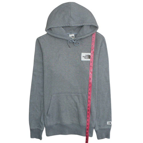 The North Face Mens Grey Pullover Hoodie Size S Regular Fit Fleece - Image 3