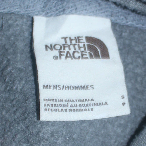 The North Face Mens Grey Pullover Hoodie Size S Regular Fit Fleece - Image 5