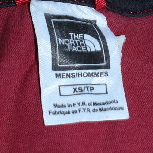 The North Face Men's Red Cotton Crew Neck Short Sleeve T-Shirt XS - Image 5