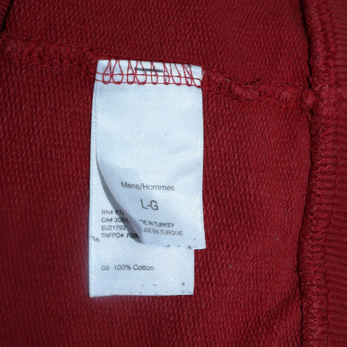The North Face Men's Red Pullover Hoodie L Graphic Outdoor Sweatshirt - Image 6