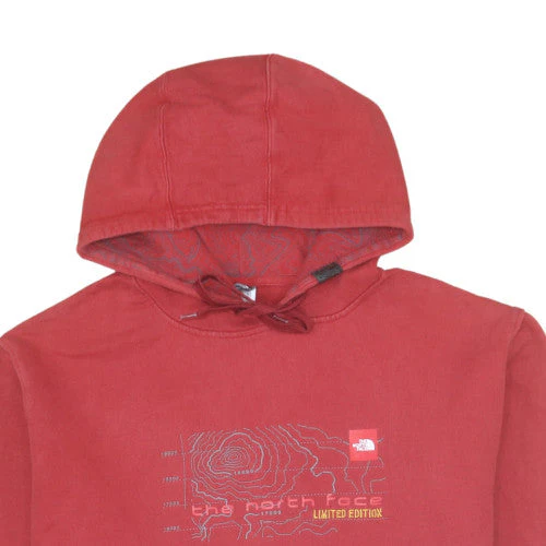The North Face Men's Red Pullover Hoodie L Graphic Outdoor Sweatshirt - Image 8