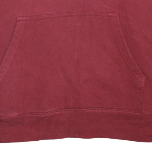 The North Face Mens Red Pullover Hoodie Size S Logo Fleece - Image 7
