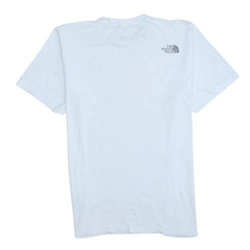 The North Face Men's White Cotton Short Sleeve Crew Neck T-Shirt L - Image 4