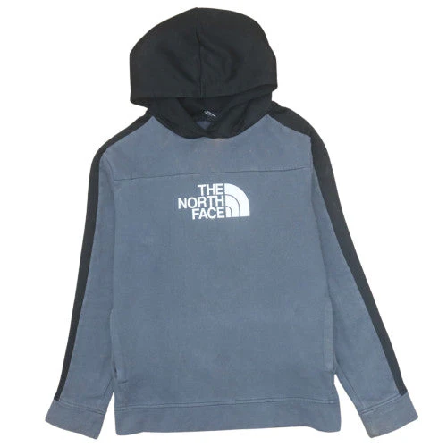 The North Face Teens Blue XL Pullover Hoodie Fleece Lined