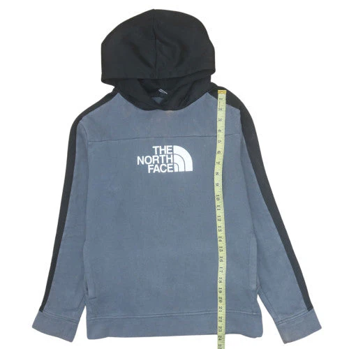 The North Face Teens Blue XL Pullover Hoodie Fleece Lined - Image 2