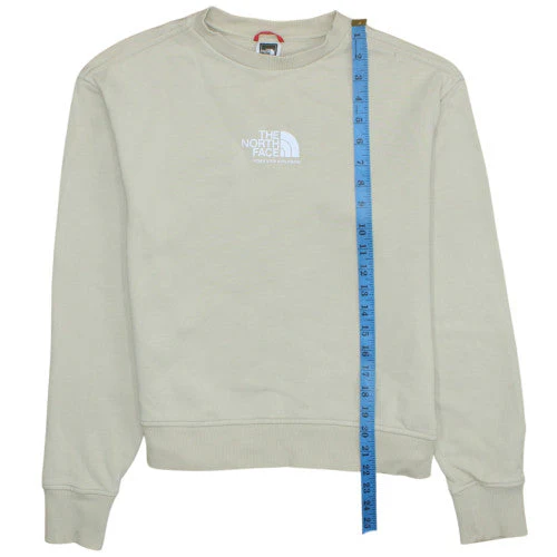 The North Face Womens Beige Crew Neck Pullover Sweatshirt S - Image 3