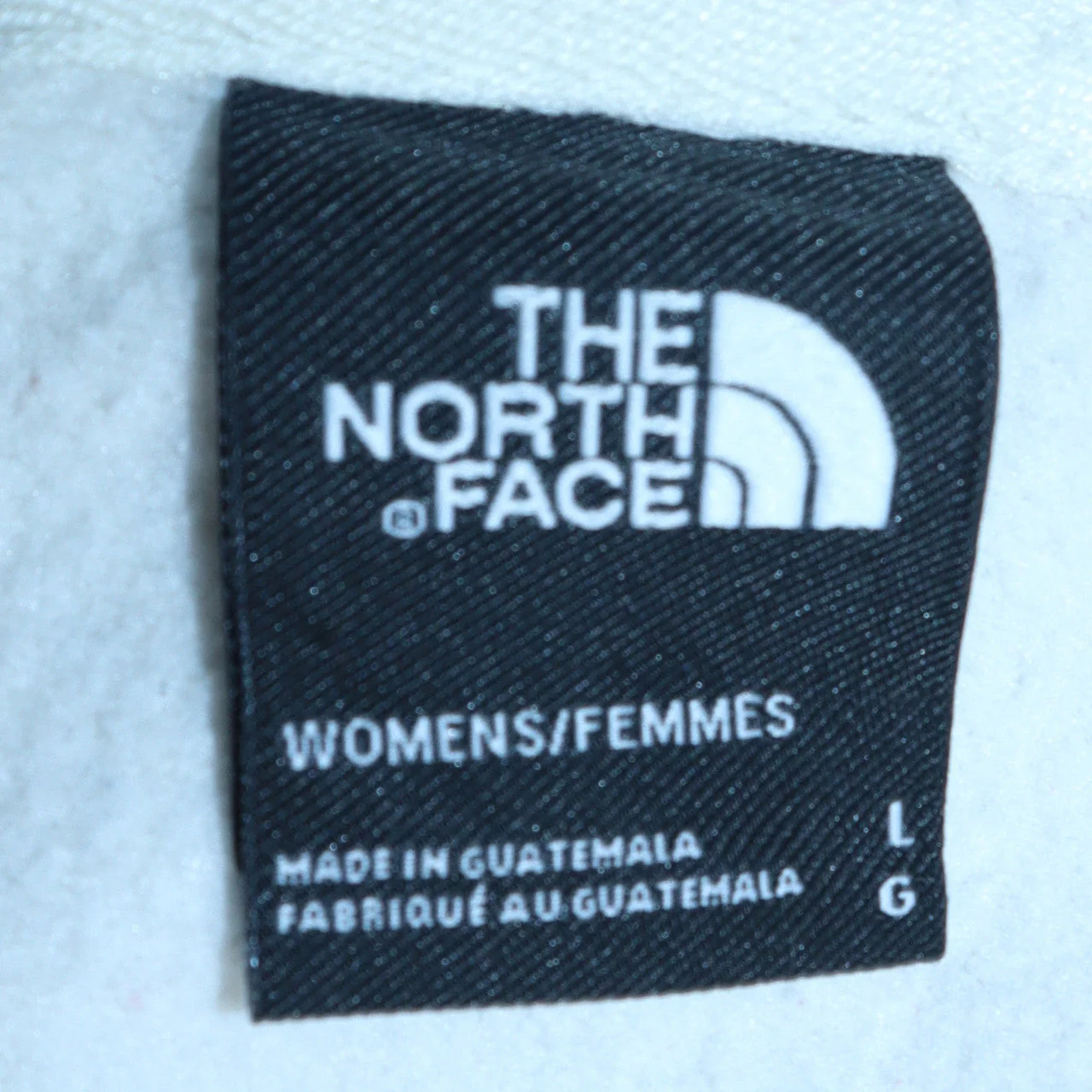 The North Face Womens Beige Large Pullover Hoodie Cotton Blend - Image 5