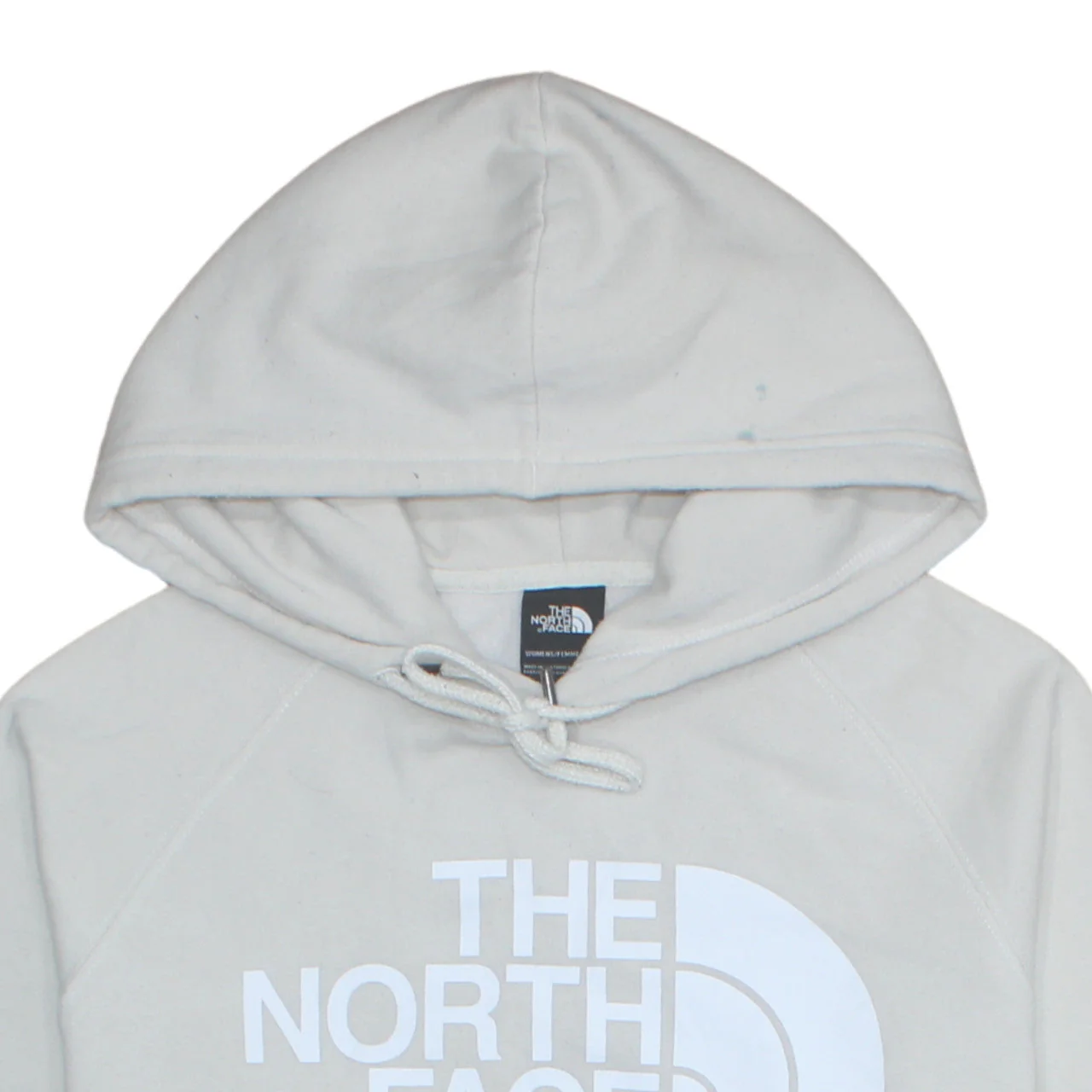 The North Face Womens Beige Large Pullover Hoodie Cotton Blend - Image 8