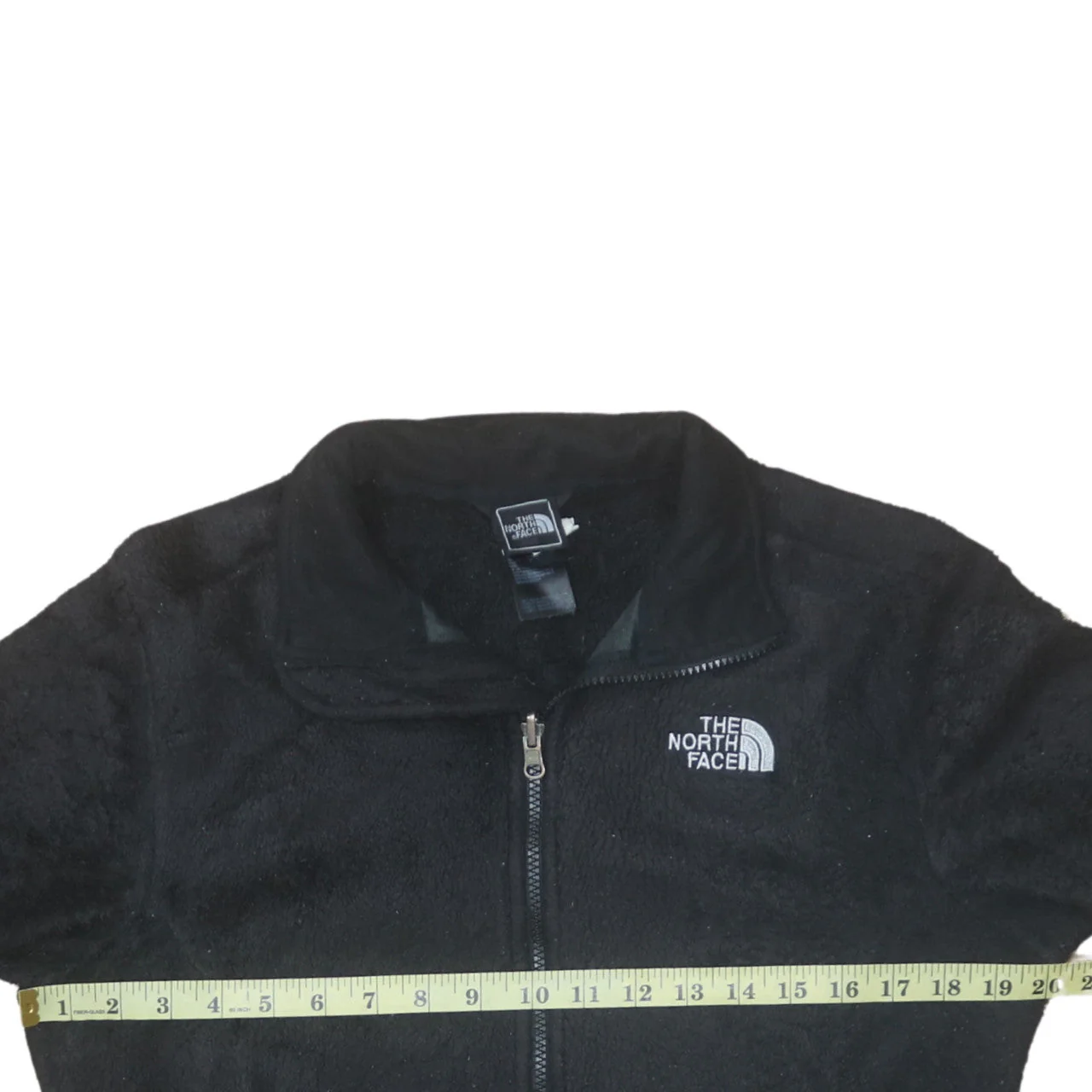 The North Face Women's Black Fleece Full Zip Jacket Size M - Image 2