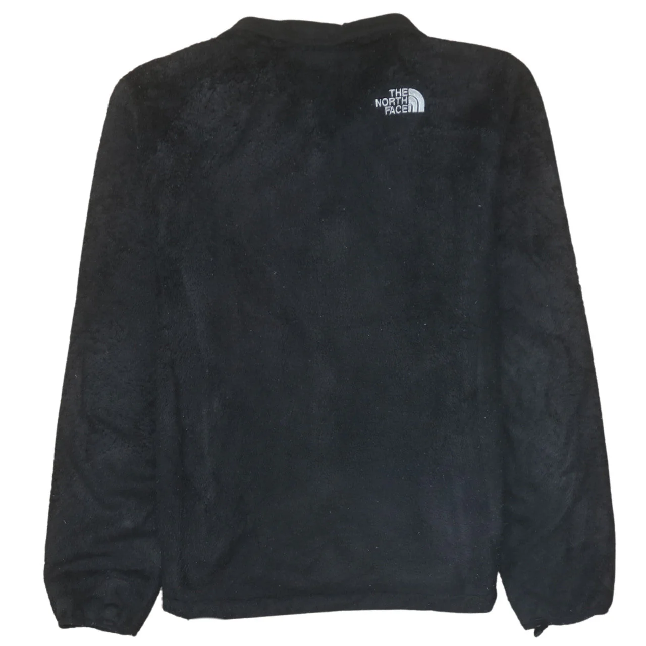 The North Face Women's Black Fleece Full Zip Jacket Size M - Image 4