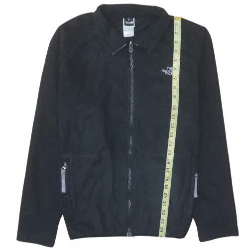 The North Face Womens Black Full Zip Fleece Jacket Size L - Image 2