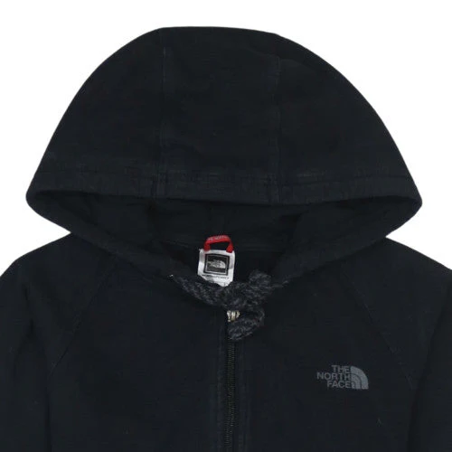 The North Face Women's Black Full Zip Hoodie Size S Cotton Casual - Image 7