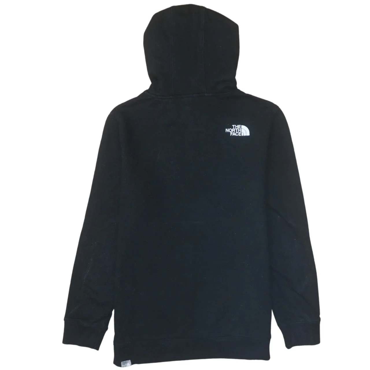 The North Face Womens Black Medium Pullover Hoodie Cotton Logo Sweatshirt - Image 4
