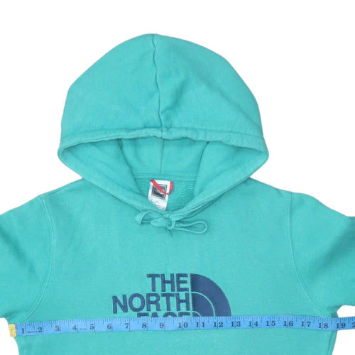 The North Face Womens Blue Pullover Hoodie Size S 100% Cotton - Image 2