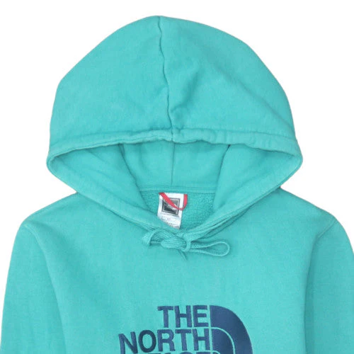 The North Face Womens Blue Pullover Hoodie Size S 100% Cotton - Image 7