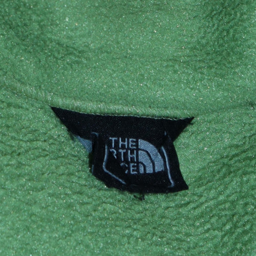 The North Face Women's Green Fleece Jacket Size S Lightweight Zip Up - Image 5