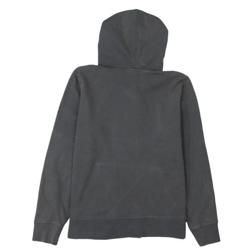 The North Face Womens Grey Pink Pullover Hoodie Size M Cotton Fleece - Image 4