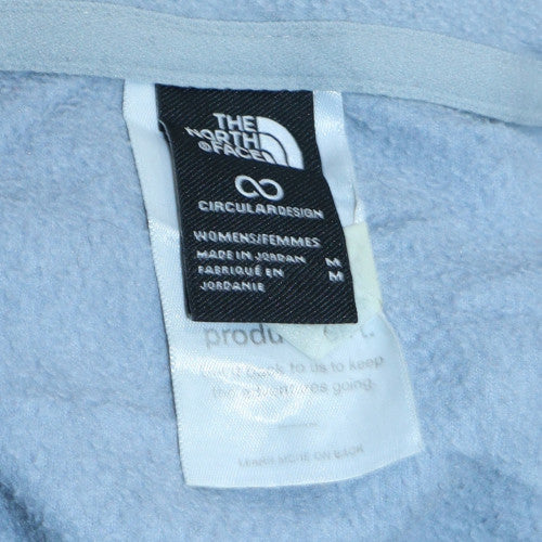 The North Face Womens Light Blue Fleece Pullover Sweatshirt M - Image 5