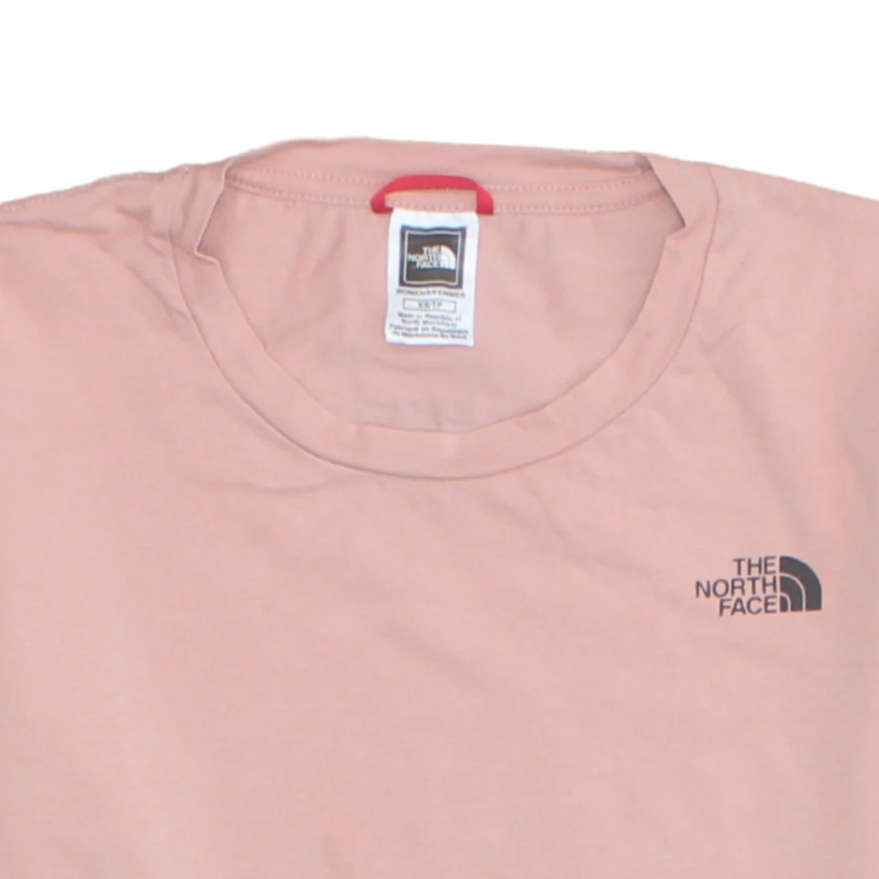 The North Face Womens Pink XS Basic Short Sleeve Cotton T-Shirt - Image 8