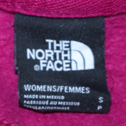 The North Face Womens Purple Pullover Hoodie Size S Cotton Blend - Image 5