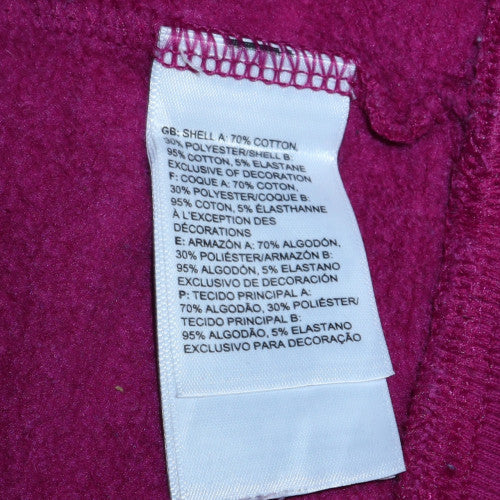The North Face Womens Purple Pullover Hoodie Size S Cotton Blend - Image 6