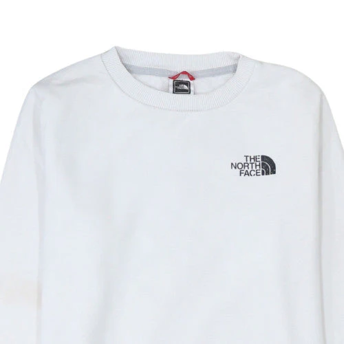 The North Face Womens White Crew Neck Pullover Sweatshirt Size S - Image 7